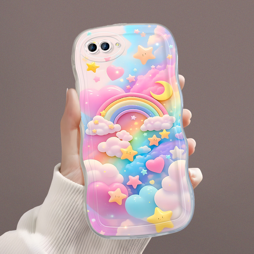 OPPO A3S A12E A5 Untuk Hp Casing Soft Cassing Softcase Kesing Phone Case Cesing Ksasing Kondom Cover