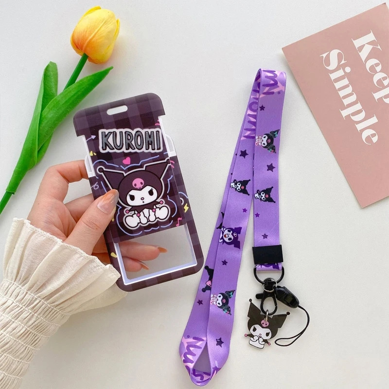 

wayshope Gantungan Name Tag ID Card Holder/Tali Kartu Akses Kantor MRT Busway Lanyard