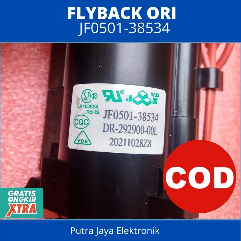 Flyback JF0501 38534 ori FBT TV Polytron 29 in
