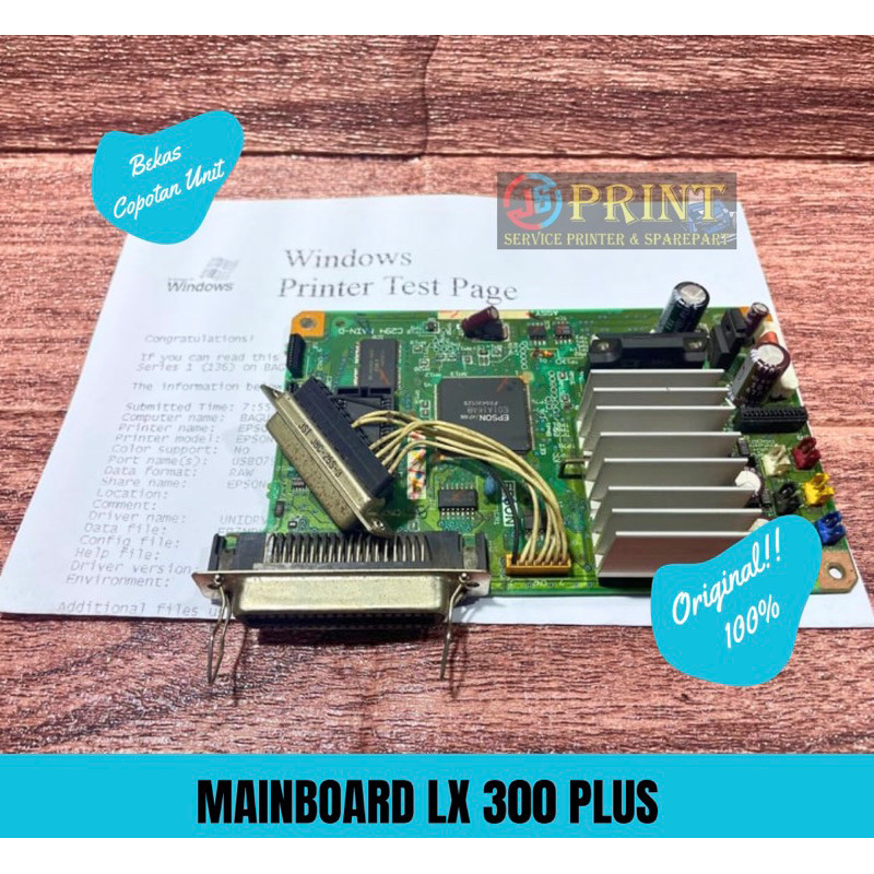 Mainboard Printer Epson LX300+ Board Epson LX-300+ Motherboard Epson LX300+