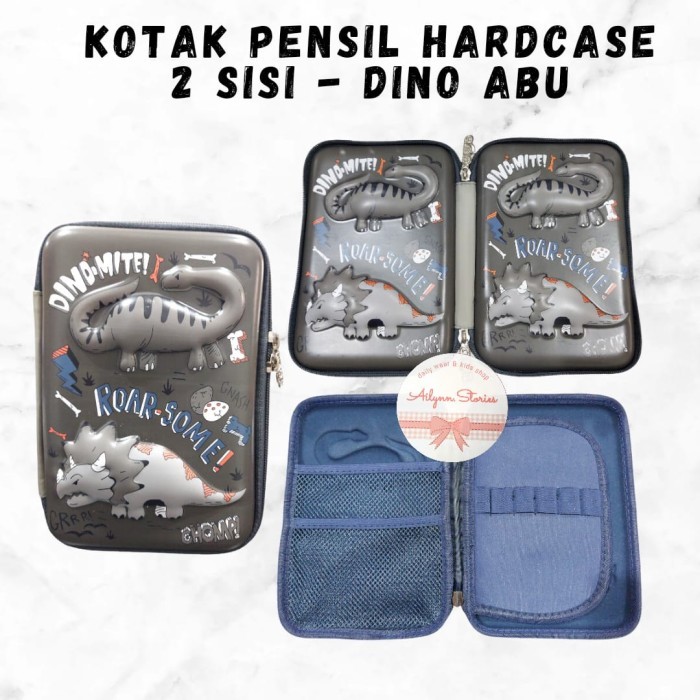

Best[Promo] AS Kotak tempat pensil hardcase Anak Timbul Unicorn, Frozen, Spiderman - Dino Abu
