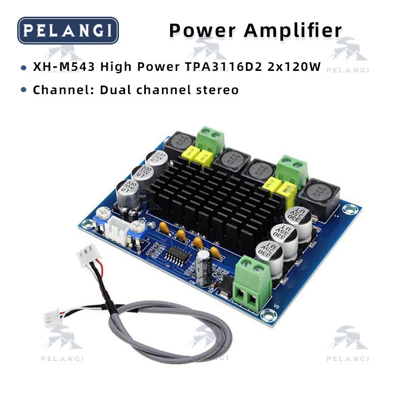 TPA3116D2 2x120W Dual-channel Stereo High Power Digital Audio Power Amplifier Class D XH-M543 m 543 