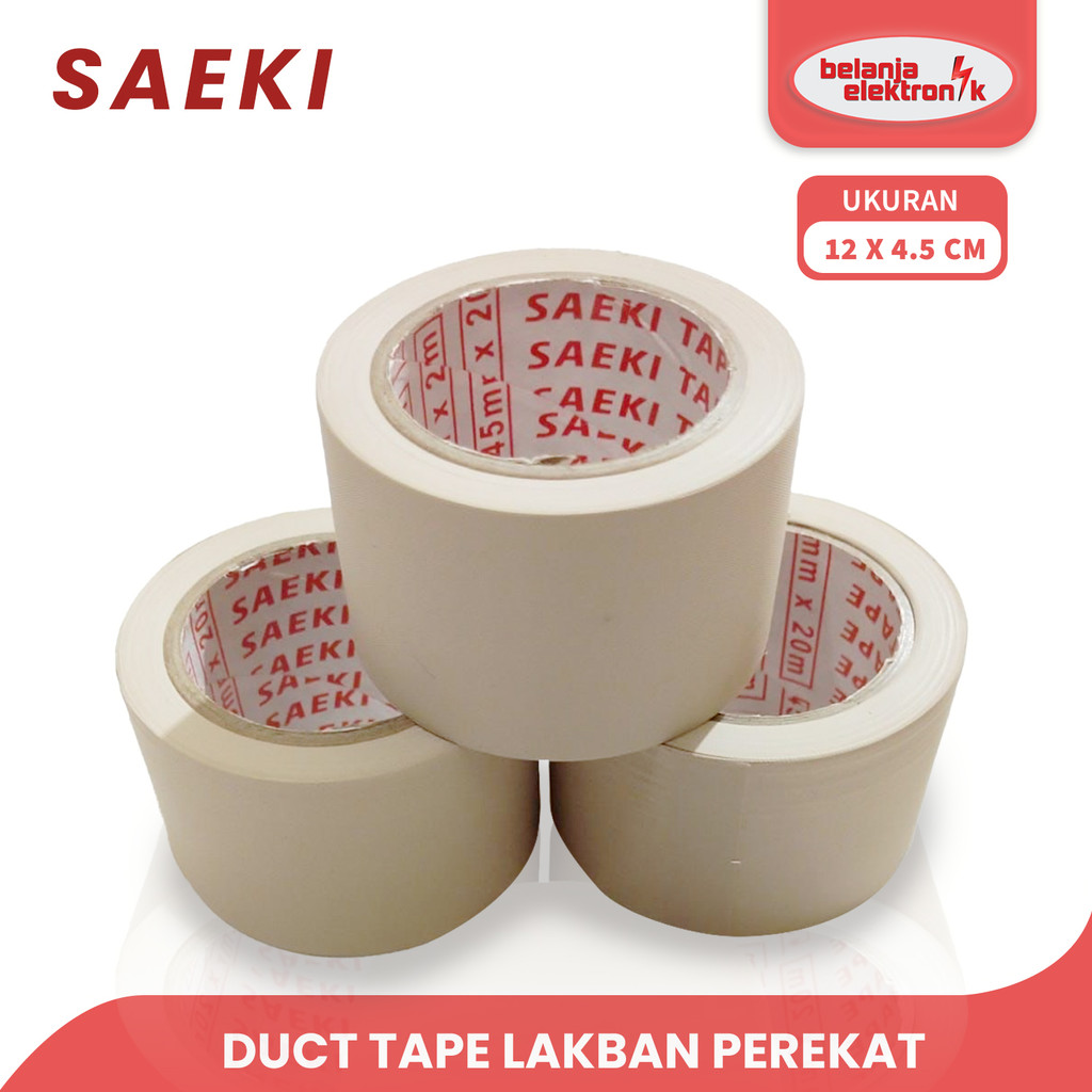

SAEKI DUCT TAPE 12M LAKBAN PEREKAT AC
