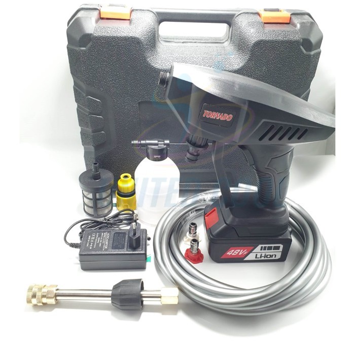 TFE JET CLEANER STEAM MESIN CUCI BATERAI/CORDLESS 48V 50BAR
