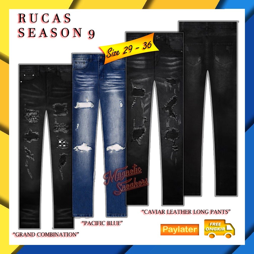 BIG SALE Rucas Season 9 Grand Combination | Rucas Season 10 Caviar v2 Dark Navy | Size 29, 30, 31, 3