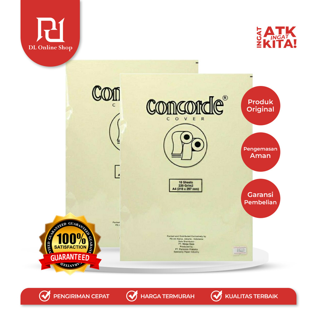 

CONCORDE KERTAS/ PAPER NO 80231 (1PACK/ 10SHEETS)