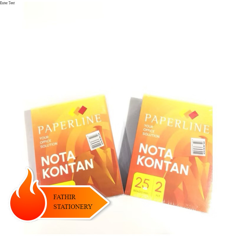 

Nota Kontan Paperline Besar/Kecil 2 Ply / Pack Isi - 10 Buku