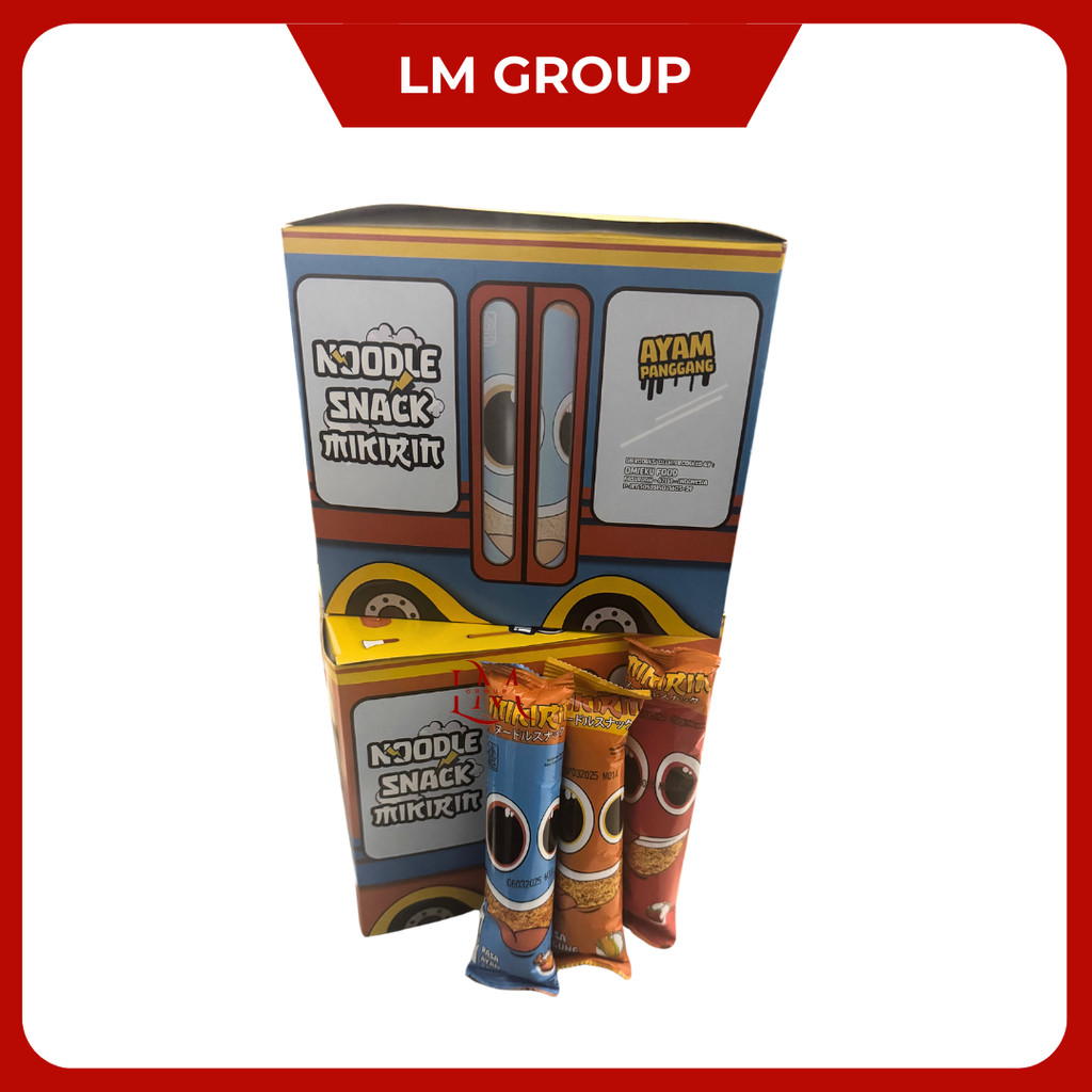 

Mikirin Mie Kremes Rasa Ayam Panggang/Jagung Manis/Balado 1 Pack isi 20 pcs 16gr