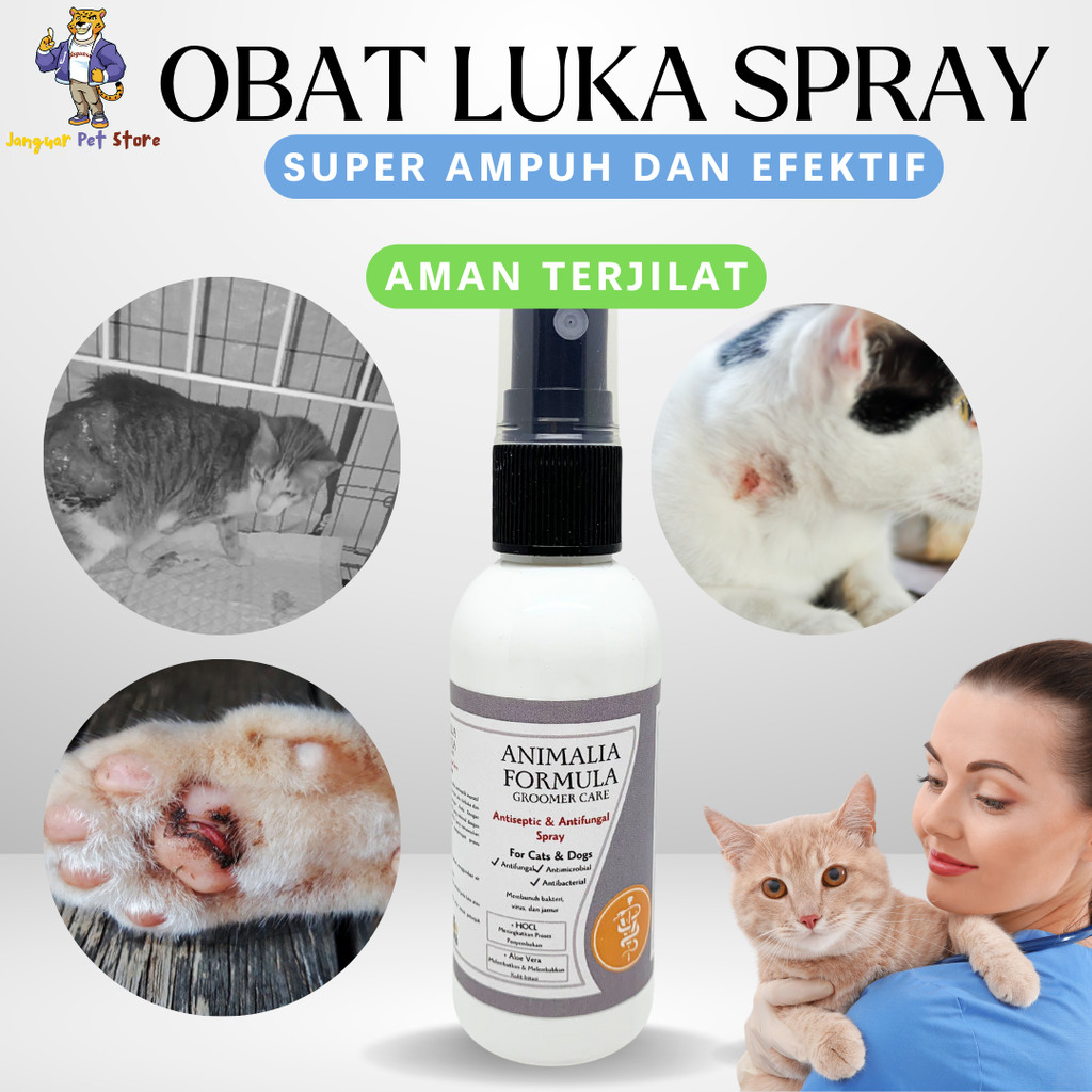 [GROSIR] OBAT LUKA KUCING UNTUK MENGOBATI SEMUA JENIS LUKA LUAR PADA KUCING GUDIK KUDIS DEMODEX KORE