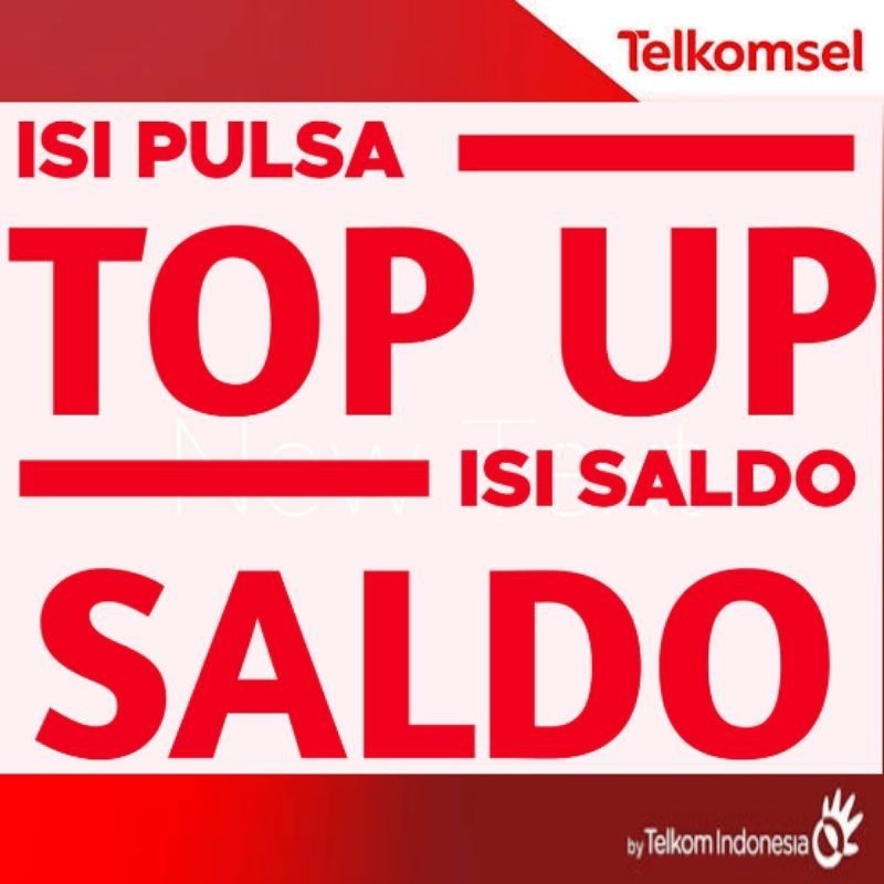 

NEW TOP UP SALDO & isi telkomsel jgin