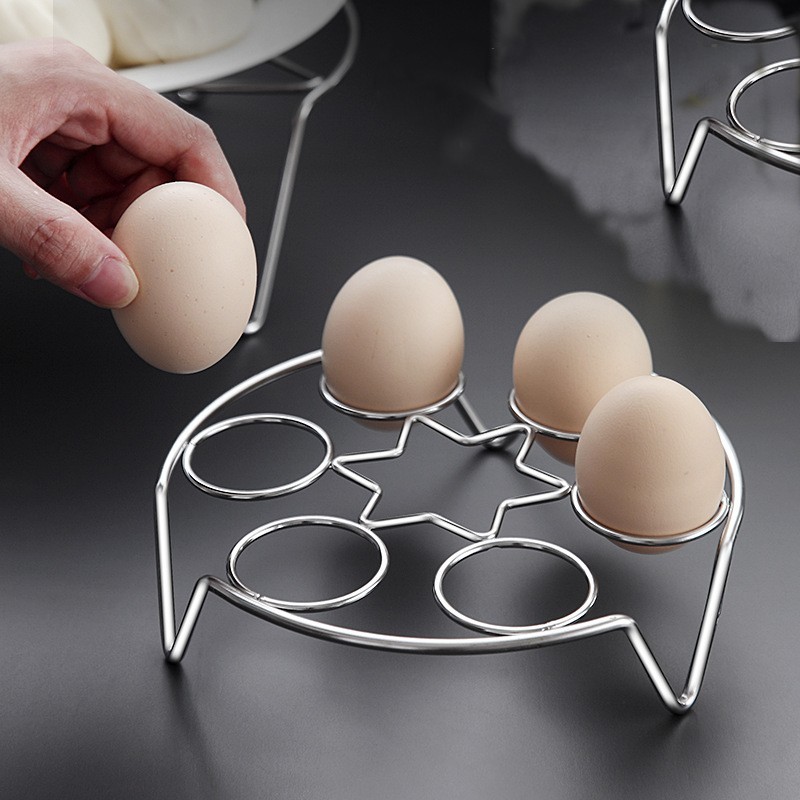 Tatakan Panci Stainles Steel Alas Wajan Panci Piring Kukusan Rak Pengukus Dapur Multi-Fungsi Alas Ku