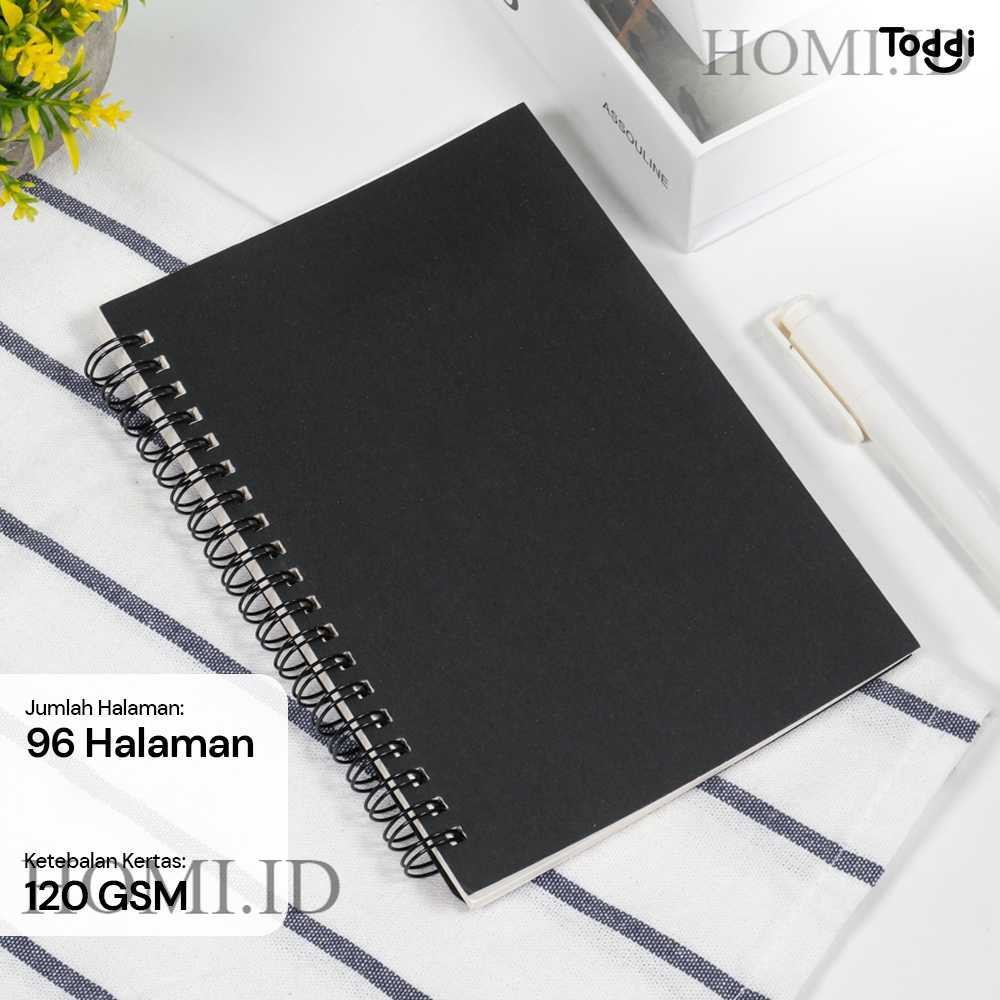 

Toddi Buku Jurnal Softcover Notebook Diary 120GSM 96 Halaman Blank - BQ-N14