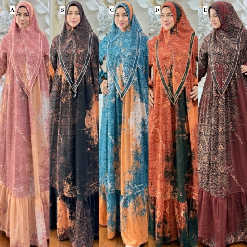 JASMINE SERIES by HUMAIRA Syari by Humaira Syari Branded READY DRESS LEBARAN