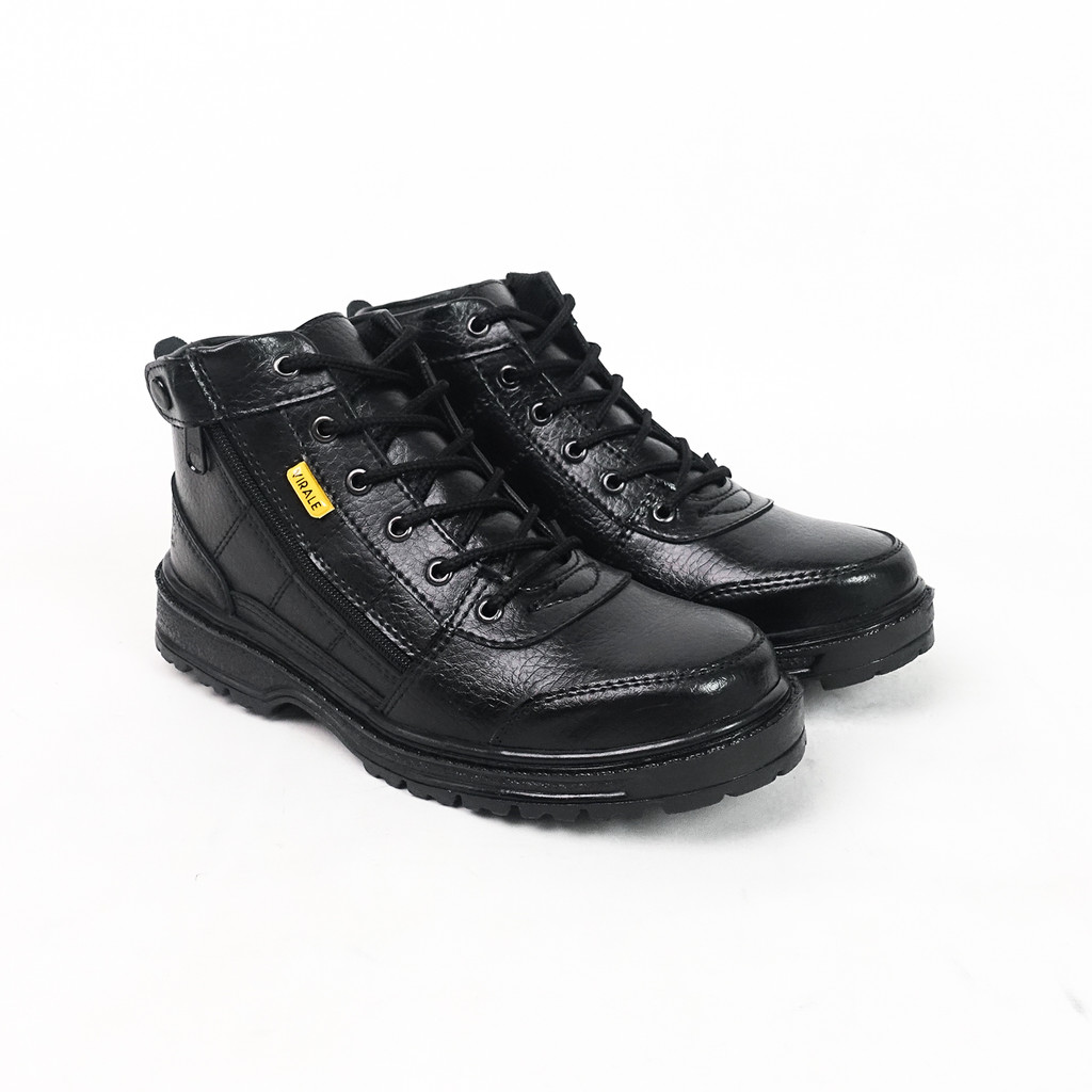Sale Sepatu Safety Boot Pria Ujung Besi Kerja Proyek Boot Rst