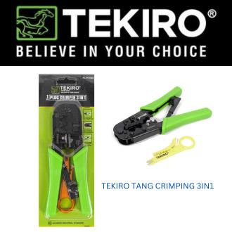 Tekiro Tang Crimping Tekiro 3in1 PL-PC1693 / Tang Crimping