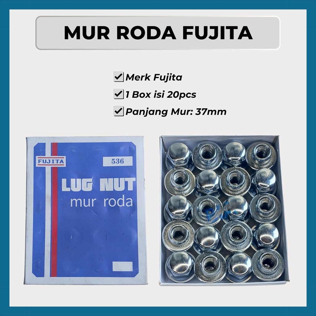 Mur Roda Mur Racing KUDA FUJITA Lug Nut