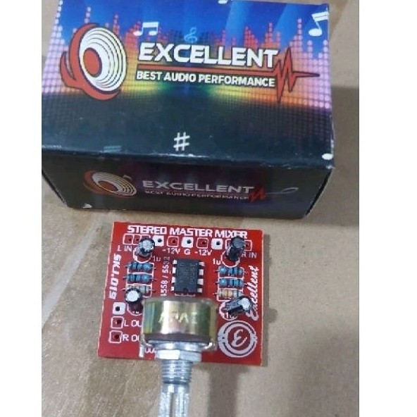 KIT MASTER MIXER STEREO