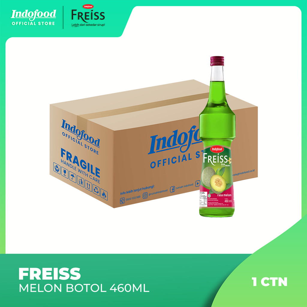 

1 ctn - Freis Syrup Melon Botol 460 ml