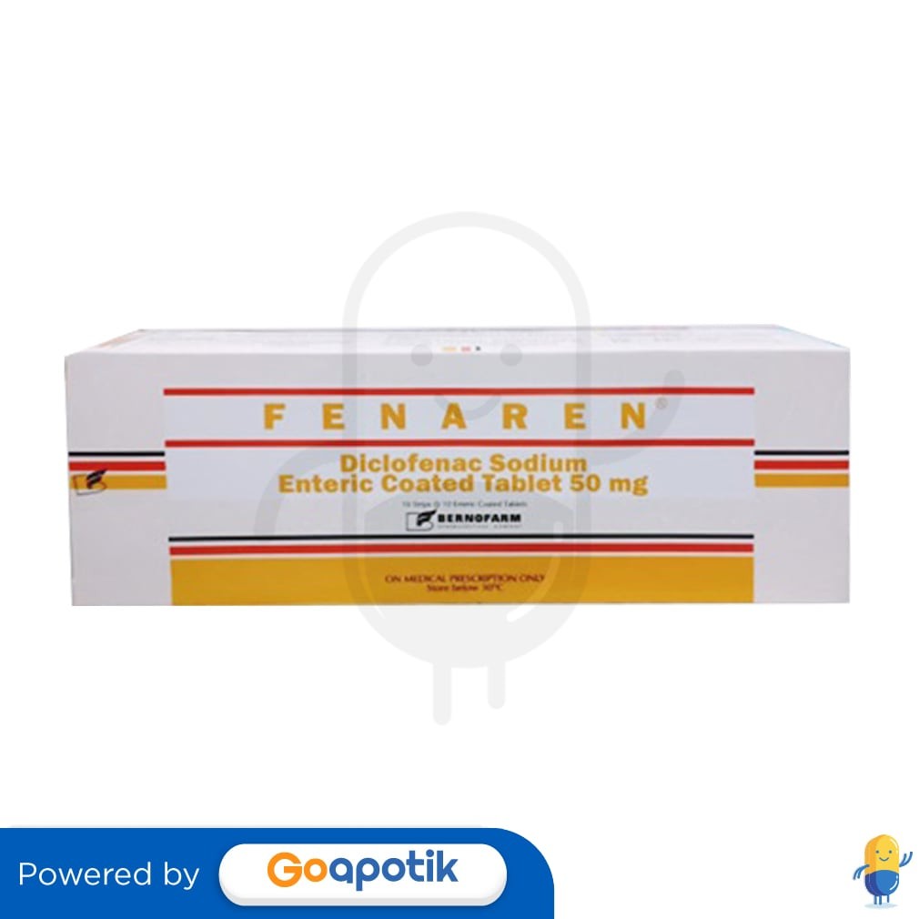 Fenaren 50 Mg Box 100 Tablet