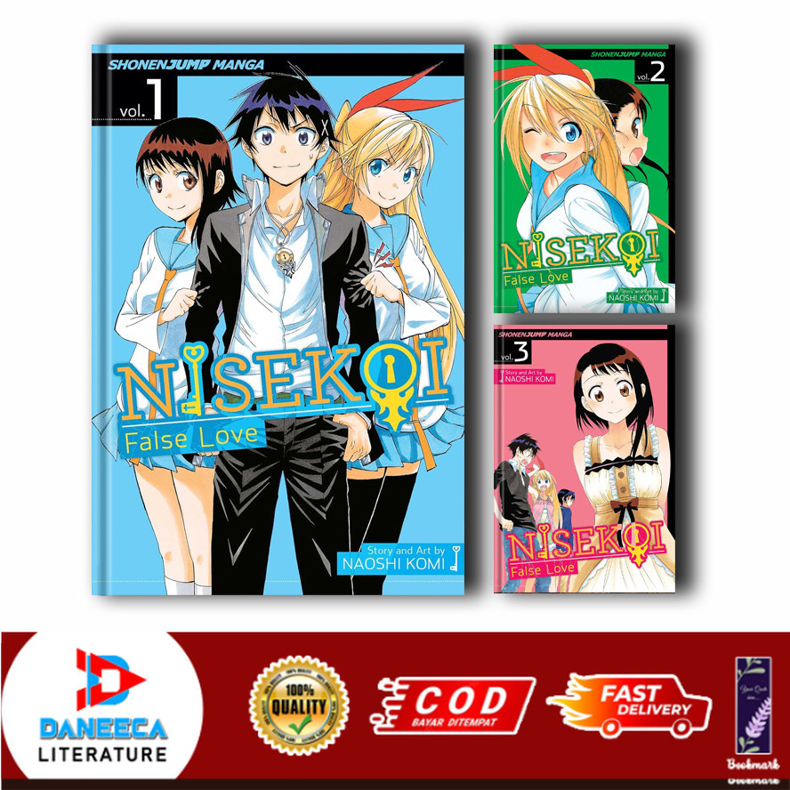 Manga Nisekoi: False Love (25 Book Series)