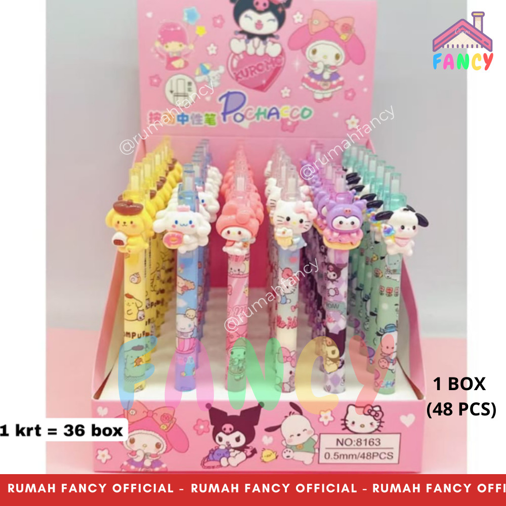 

JAMIN MURAH !!![1BOX / 48PCS] Bolpen Gel Cetek / Pulpen/ Pena Gel / Bolpen Bentuk BONEKA CAPYBARA/ KARTUN Lucu(BISA LANGSUNG ORDER)