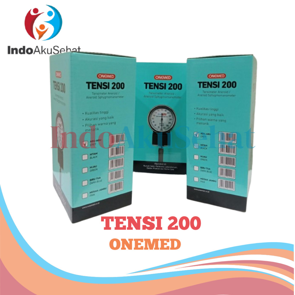 TENSIMETER MANUAL ONEMED ANEROID ALAT TENSI DARAH 200 ONEMED JARUM