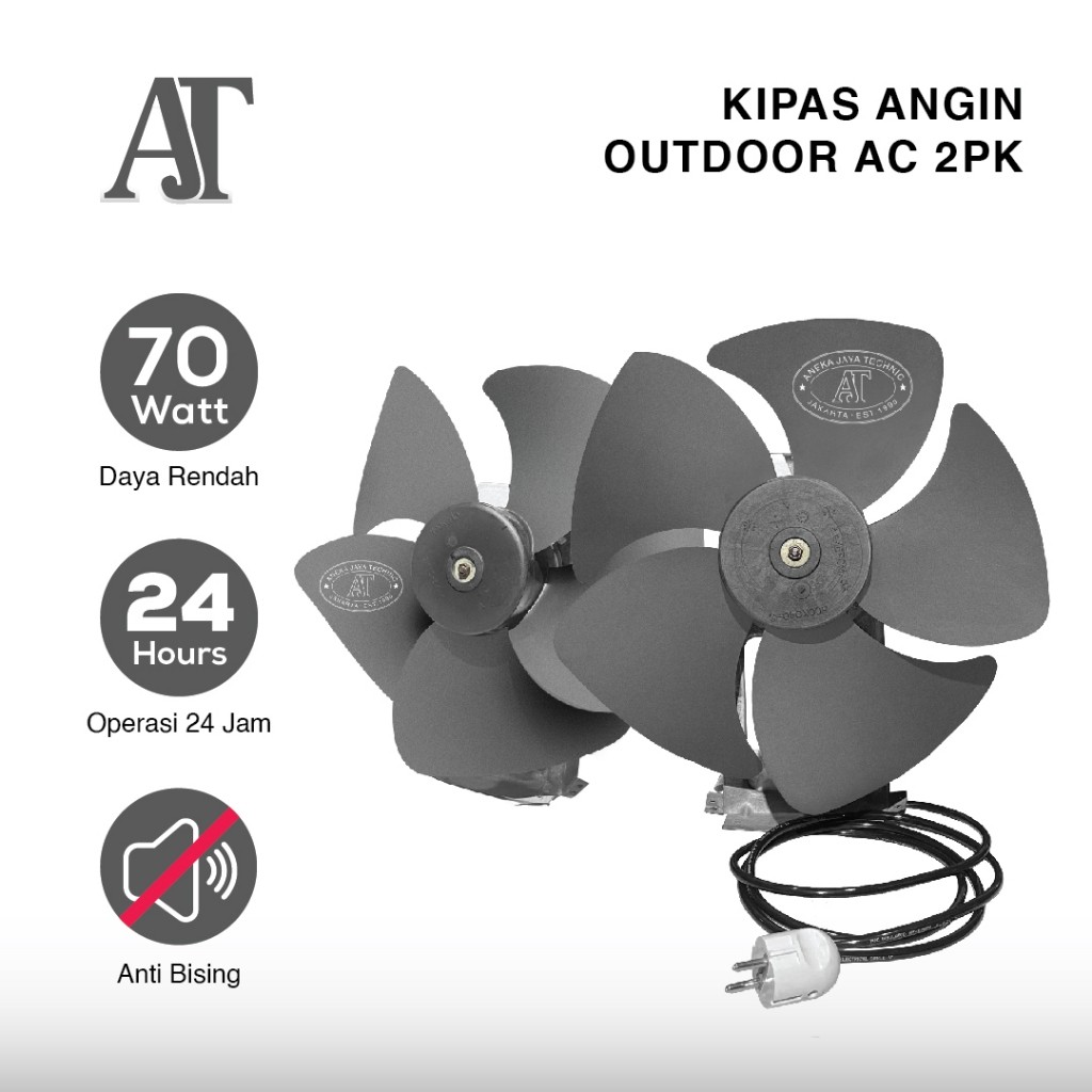 (Tanpa Rangka Kayu) Kipas Angin Outdoor AC 2 PK Bekas Outdoor AC - AJT 1