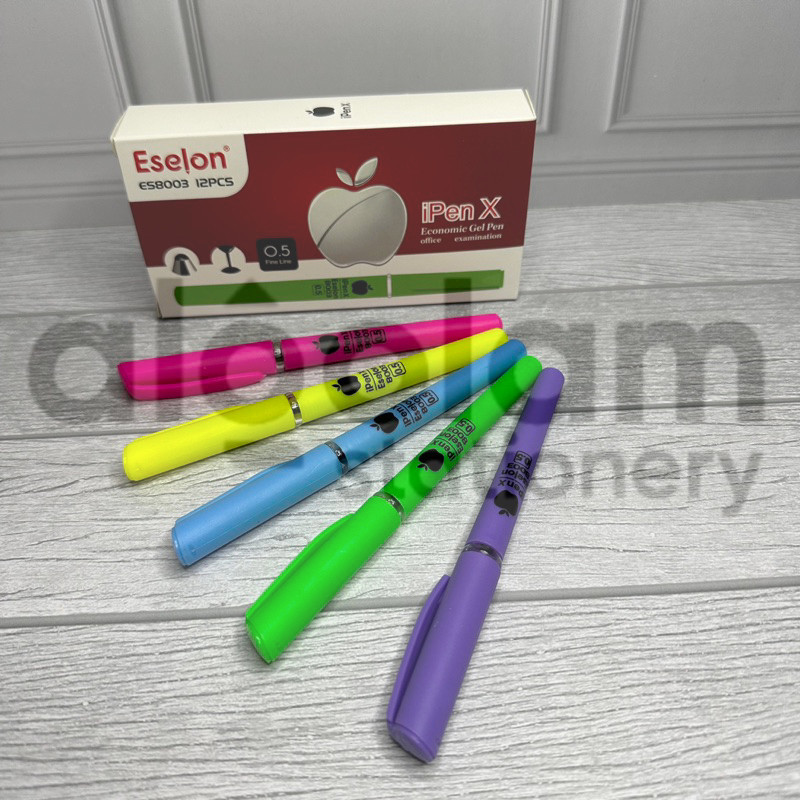 

ECER ( 1 PCS ) Pulpen Gel Pen Ipen X 0.5 mm Lengkap