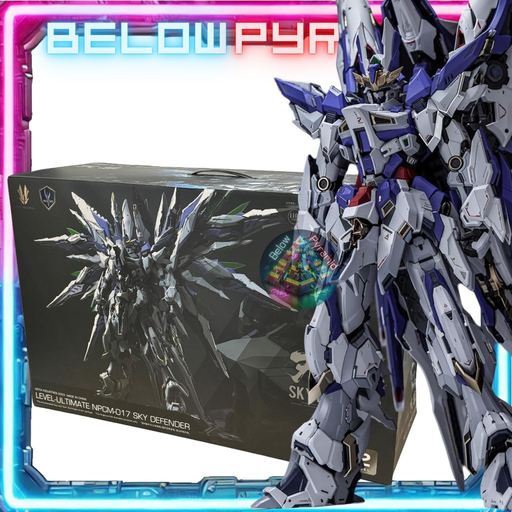 Sky Defender Kosmos Einta Industries YJL 1/72 Model Kit (Metal in Frame Included + LED Kosmos Option