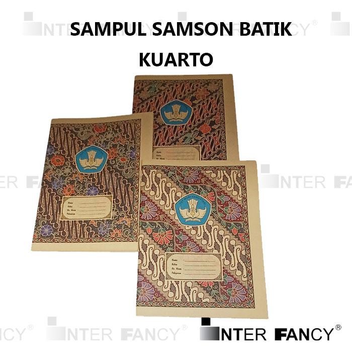 

Sampul Buku, Cover Buku, Pembungkus Buku, Pelindung Buku. Ukuran Kuarto. warna Coklat Model Batik, jenis kertas Samson, kuat tahan lama. 1 Pak = 20 lembar