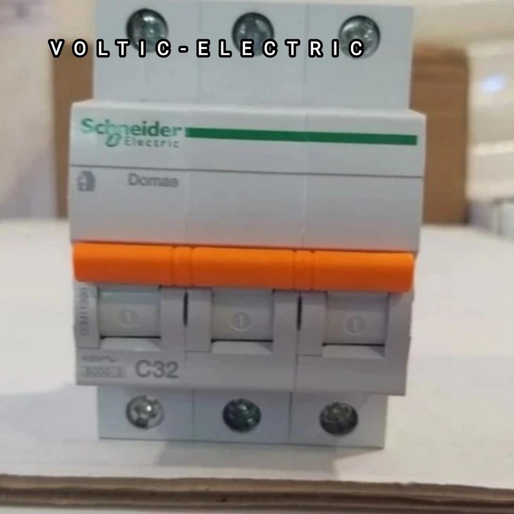 MCB SCHNEIDER DOMAE 25A 32A 3P 3phase 3Phase 3p 32a 25a mcb Schneider