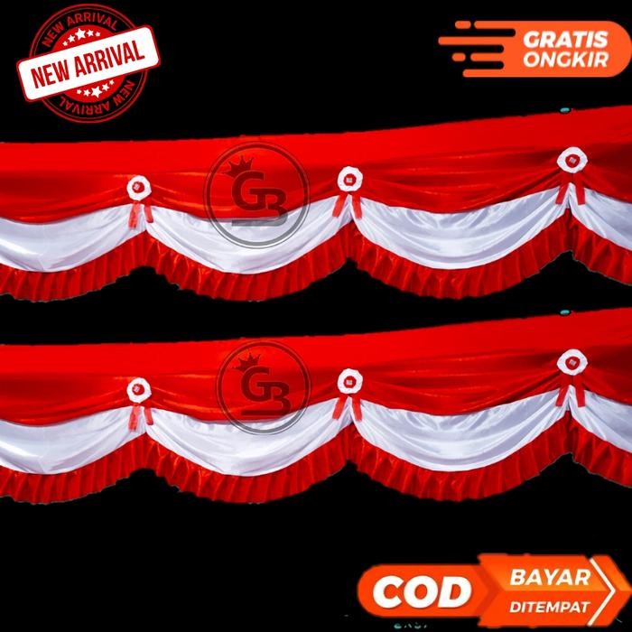 UMBUL UMBUL BACKGROUND MERAH PUTIH Terlaris