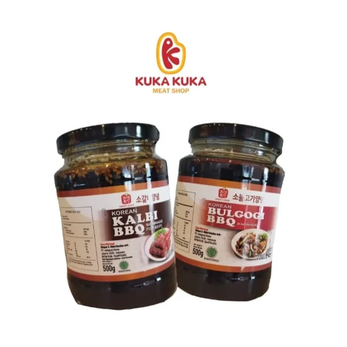 

JINSUNG BBQ Korean Bulgogi & Kalbi BBQ / Marinasi Sauce 500gr