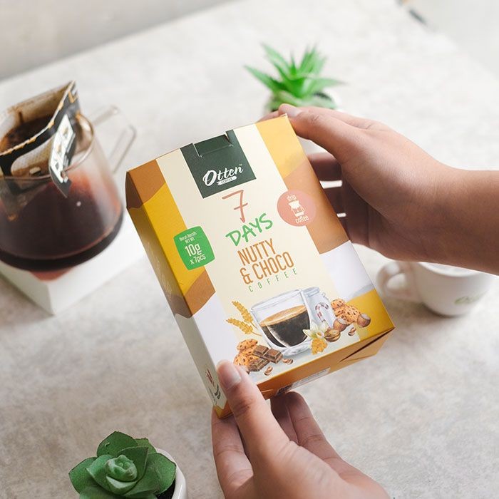 

JAMIN MURAH !!!7 Days Single Origin Drip Coffee Arabica Robusta - Nutty and Choco(BISA LANGSUNG ORDER)