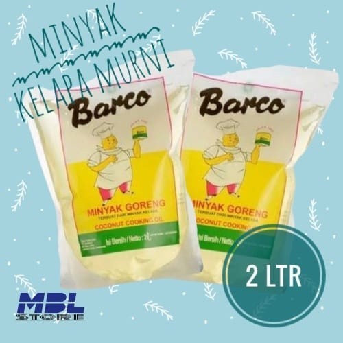 

new offer Barco Minyak Goreng Kelapa / Coconut Oil 2 Liter