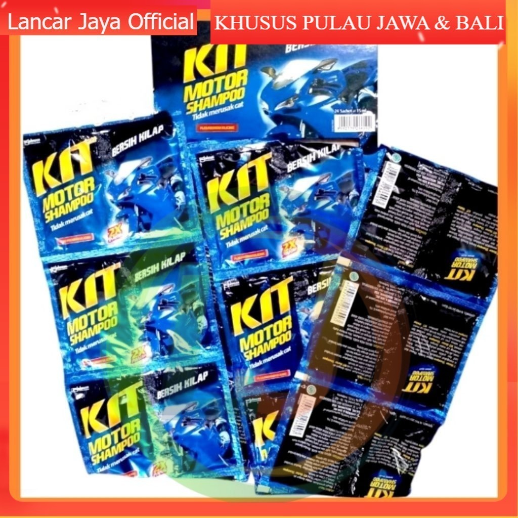 [RETAIL] KIT SHAMPO MOTOR SACHET 1 PACK ISI 24 PCS | KIT SHAMPO MOBIL | KIT SAMPO MOTOR