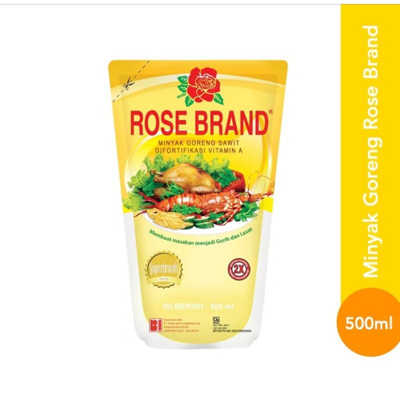 

Rose brand Minyak Goreng 500 ML