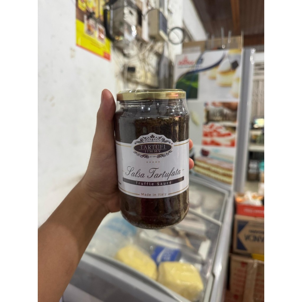 

Black Truffle Sauce Tartufi Jimmy / SALSA TARTUFATA Sauce Tartufi Jimmy - 500 Gram