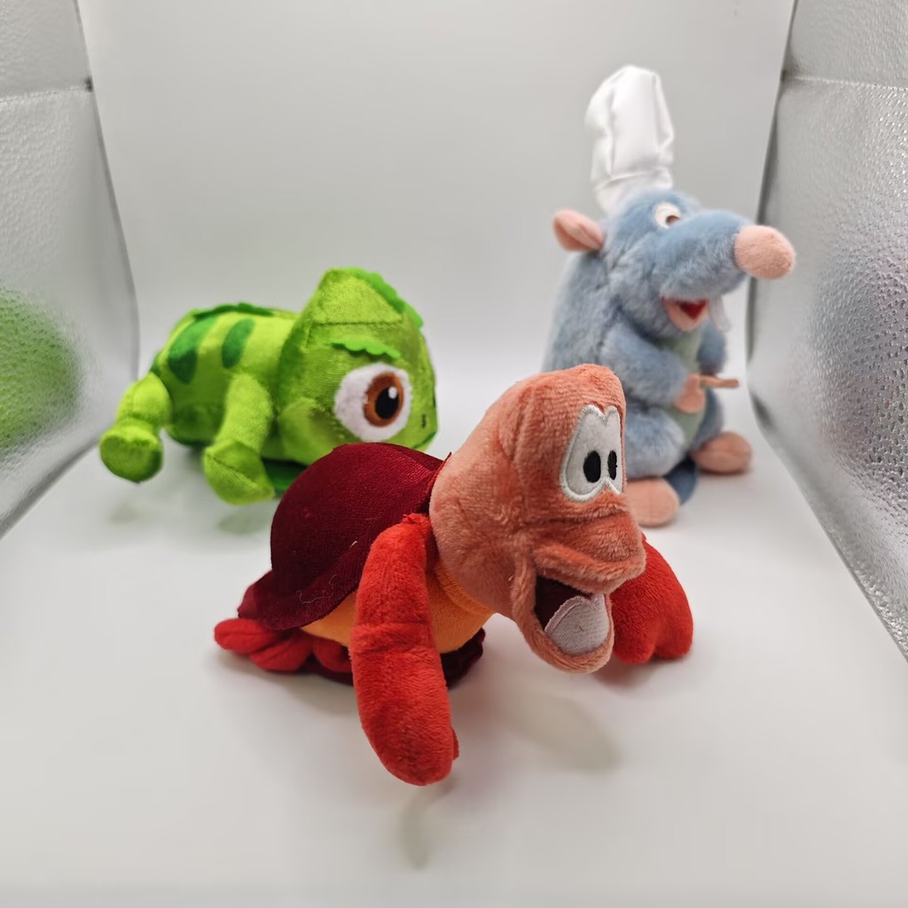Disney Store Ratatouille  ameleon Plush Magnetic Sebastian Shoulder Plush Toy Kawaii Plush Stuffed D