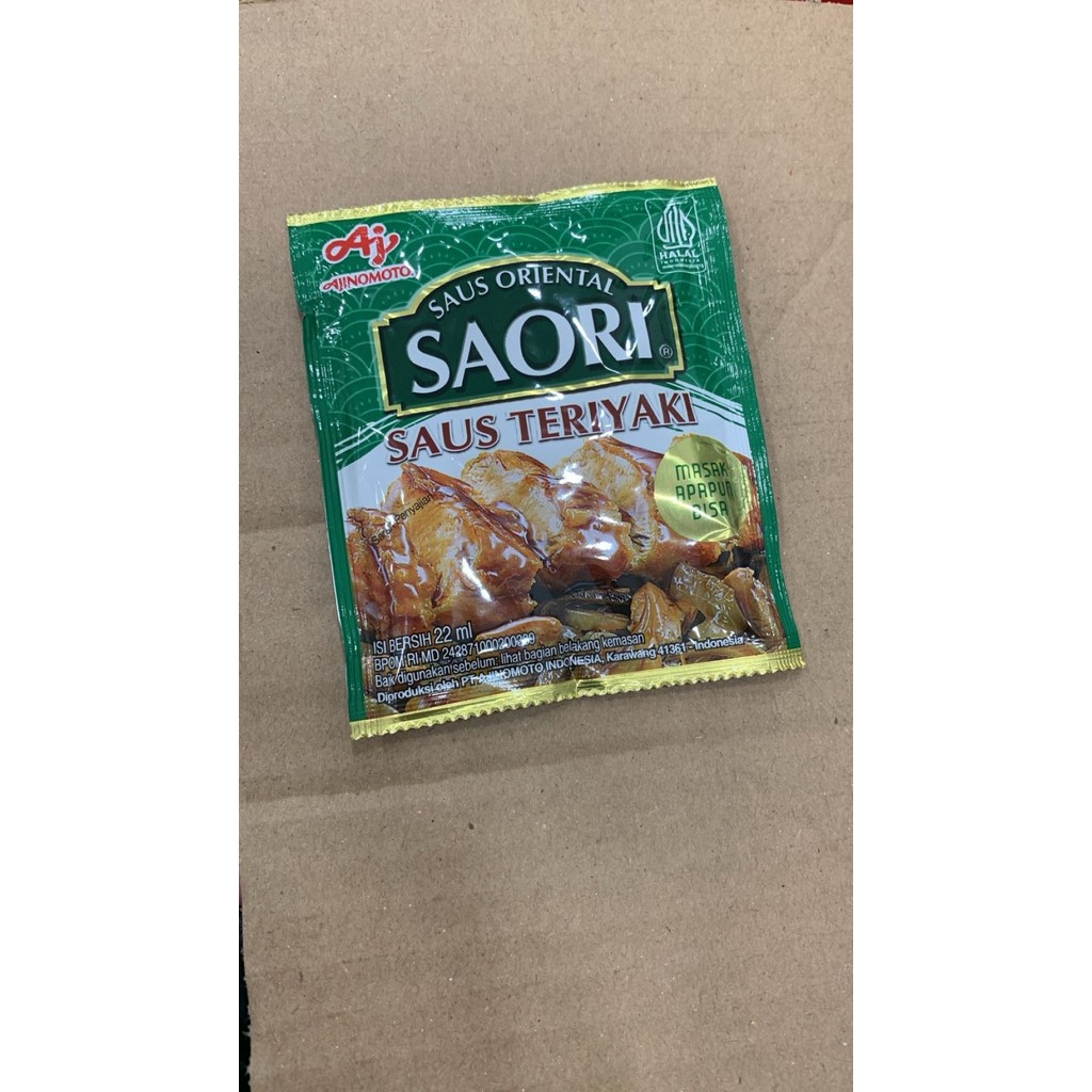 

Ajinomoto Saori Saus Teriyaki 22ml
