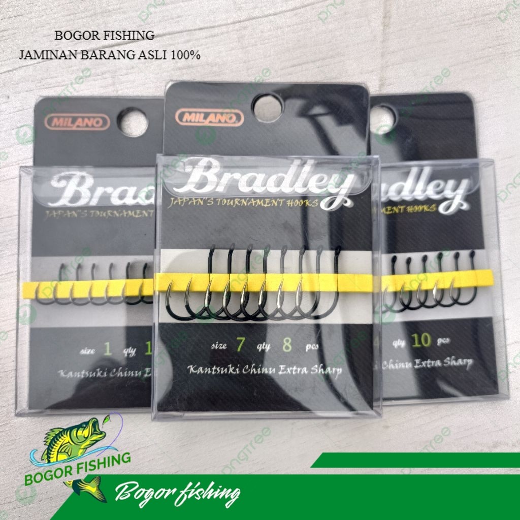 Kail MILANO BRADLEY - Kail pancing Bradley - kail pancing kuat tidak mudah patah