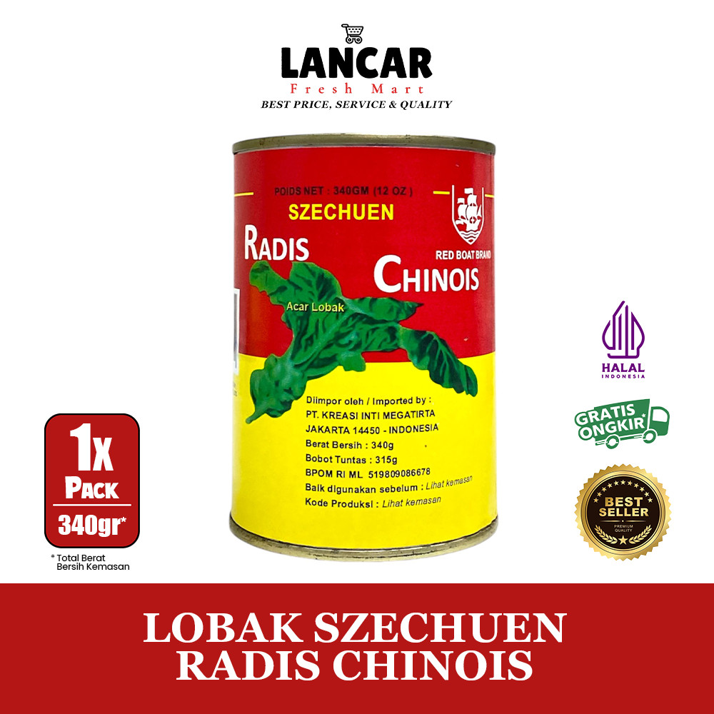 

LOBAK SZECHUEN RADIS CHINOIS 340GR