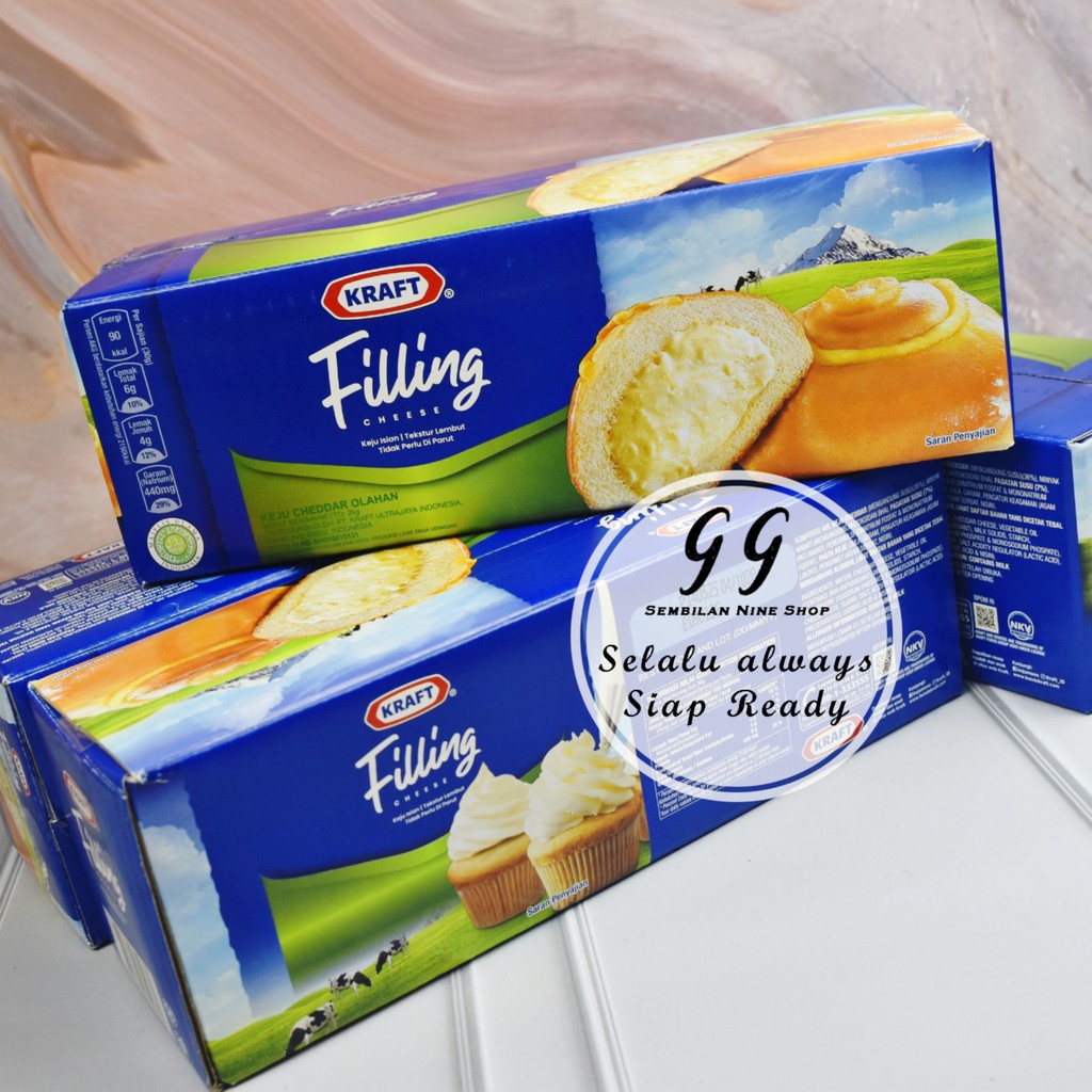 

KRAFT Cheese FILLING 2 KG KEJU Lembut ISIAN OLES SPREAD Cheddar Spready