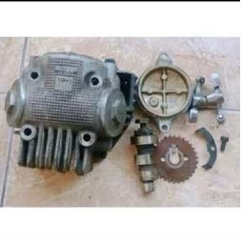 HEAD KOP MIO SPORTY/SOUL KOMPLIT ISIAN ORIGINALoriginal copotan montor