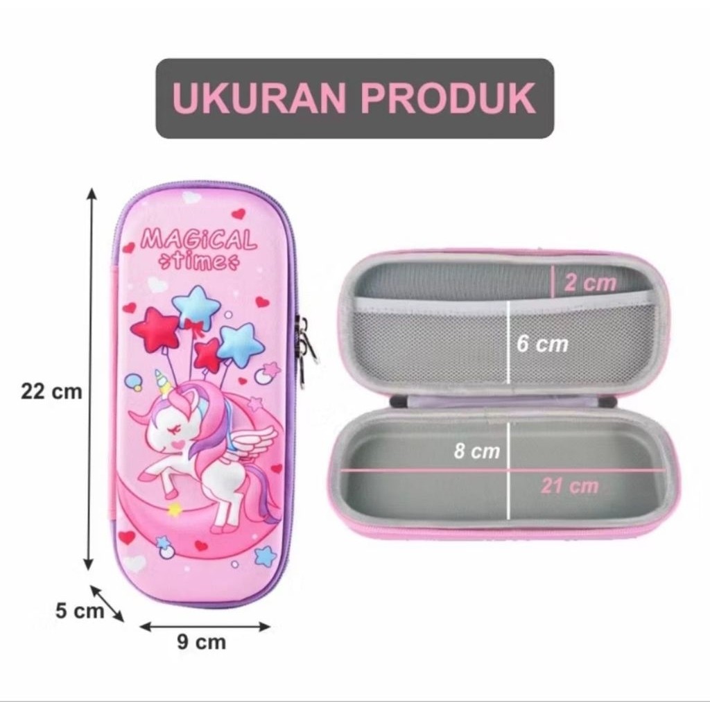 

Kotak Pensil 3D Eva / Tempat Pensil Anak Sekolah Karakter / Kotak Pensil Import Murah 3D