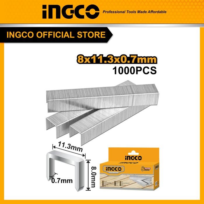 

Isi Staples INGCO Untuk 8mm/10mm/12mm - 8mm