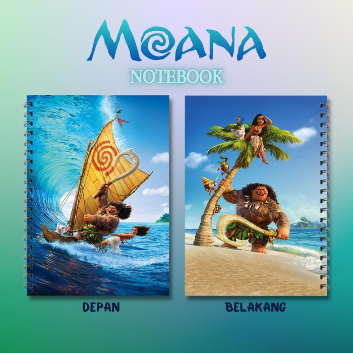 

note book MOANA / notebook MOANA / buku catatan MOANA - NO.1, A5