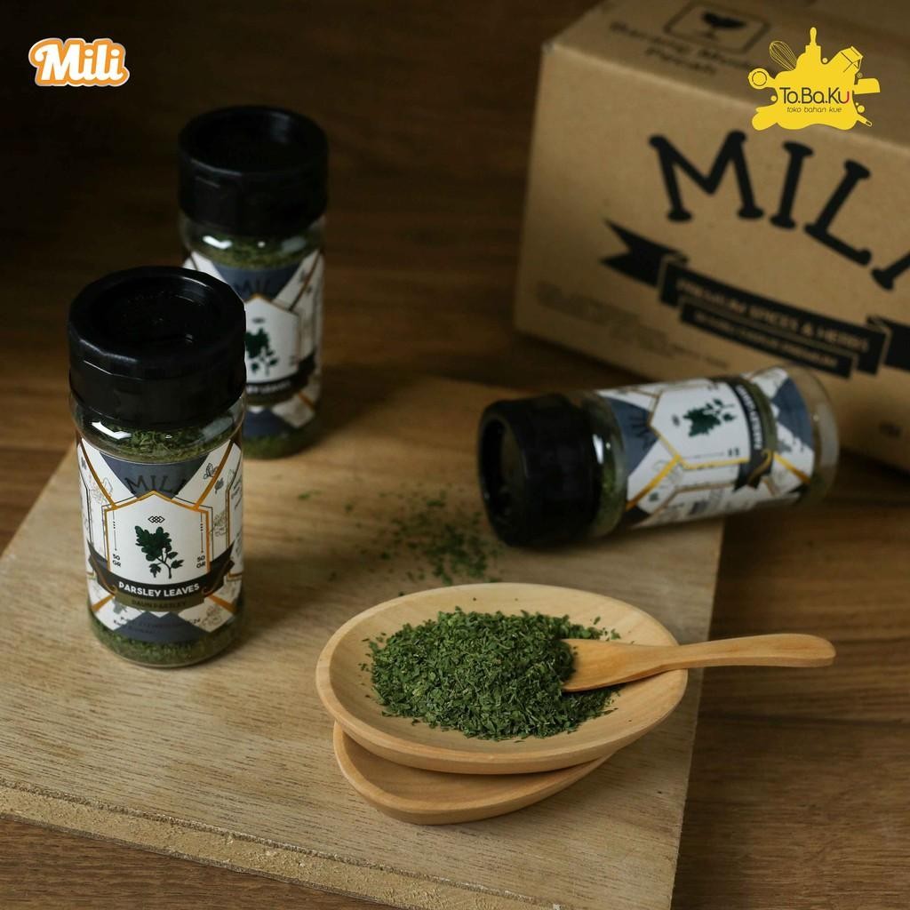 

[PROMO BARANG BARU] New !!! Mili Daun Parsley kemasan 20gr Bergaransi Terlaris