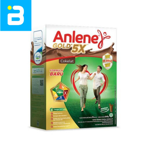 

Anlene Gold 5x Coklat 600G