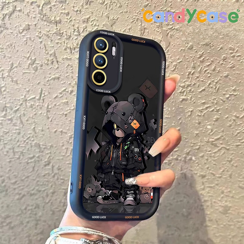 casing aesthetic untuk cowo tebal anti jatuh case hp OPPO A38 A8 A18 A58 A78 A16 A17 A17K A11K A23 A